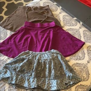 Lot of 3 Skater skirts